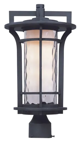 Oakville 17.75" Single Light Lantern in Black Oxide