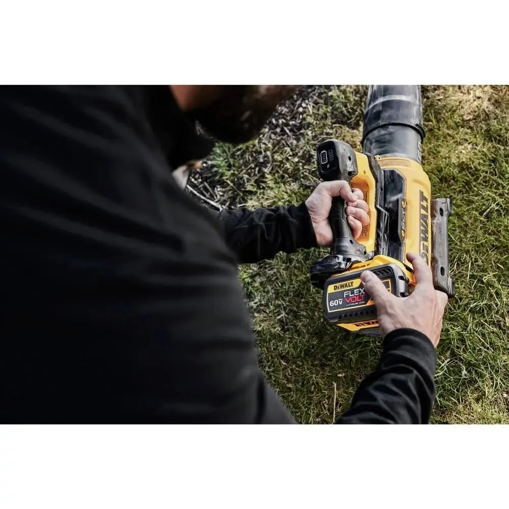 Open Box -  DEWALT 60-Volt MAX 157 MPH 780 CFM Brushless Cordless Battery Powered Handheld Leaf Blower Kit with 12 Ah Battery and Charger