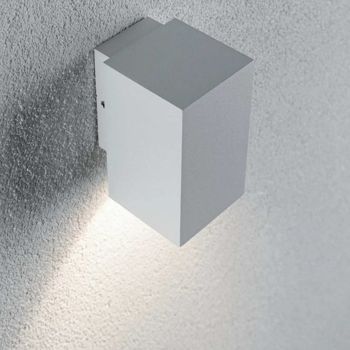 Outdoor Flame 5.2W LED Single Output Wall Light in White