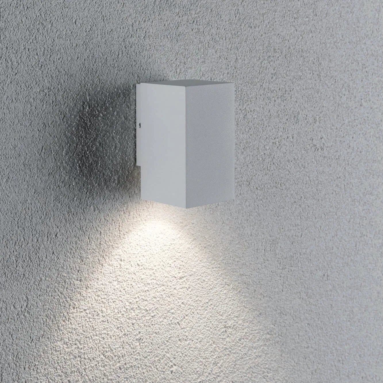 Outdoor Flame 5.2W LED Single Output Wall Light in White