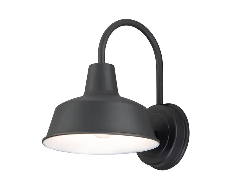 Pier M 8.25" Single Light Wall Sconce in Black