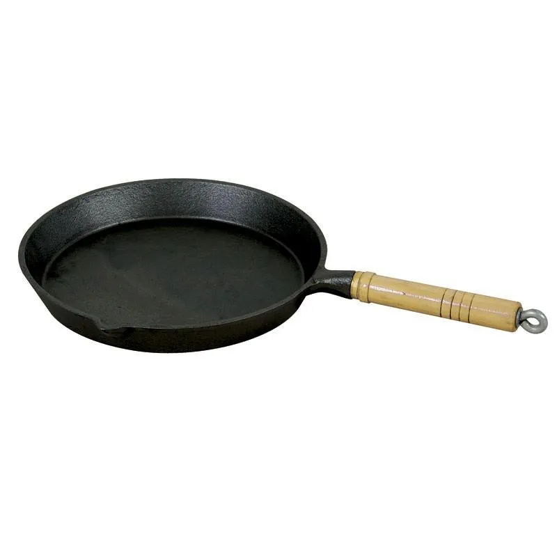 Pioneer 30cm Round Cast Iron Frypan