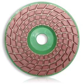 Polishing Pads with Plastic backer 100mm x 16mm 200# Dry & Wet