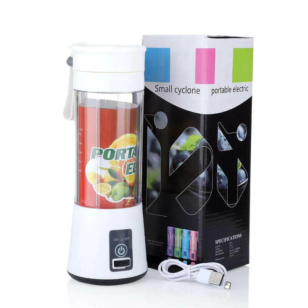 Portable Mixer USB Electric Fruit Juicer Handheld Smoothie Maker