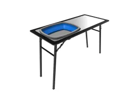 Pro Stainless Steel Prep Table with Foldaway Basin