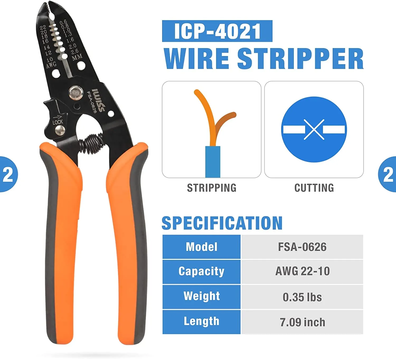 Quick Change Ratcheting Crimper Tool Kit for IWS4 Connector, Insulated & Non-insulated Terminal, Dupont Connector