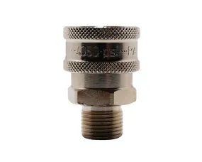 Quick Connect 3/8"BSP Male Coupler Fitting Suits Vermeer Vacuum Excavators