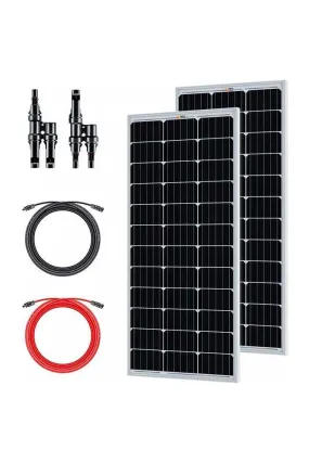 Rich Solar 200 Watt Solar Kit for Solar Generators Portable Power Stations