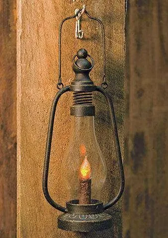 Rustic Black Lantern