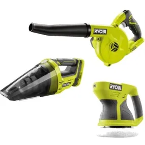 Ryobi Green One  18V 3 Piece RX18CC-3 Cleaning Combo - Tool Only