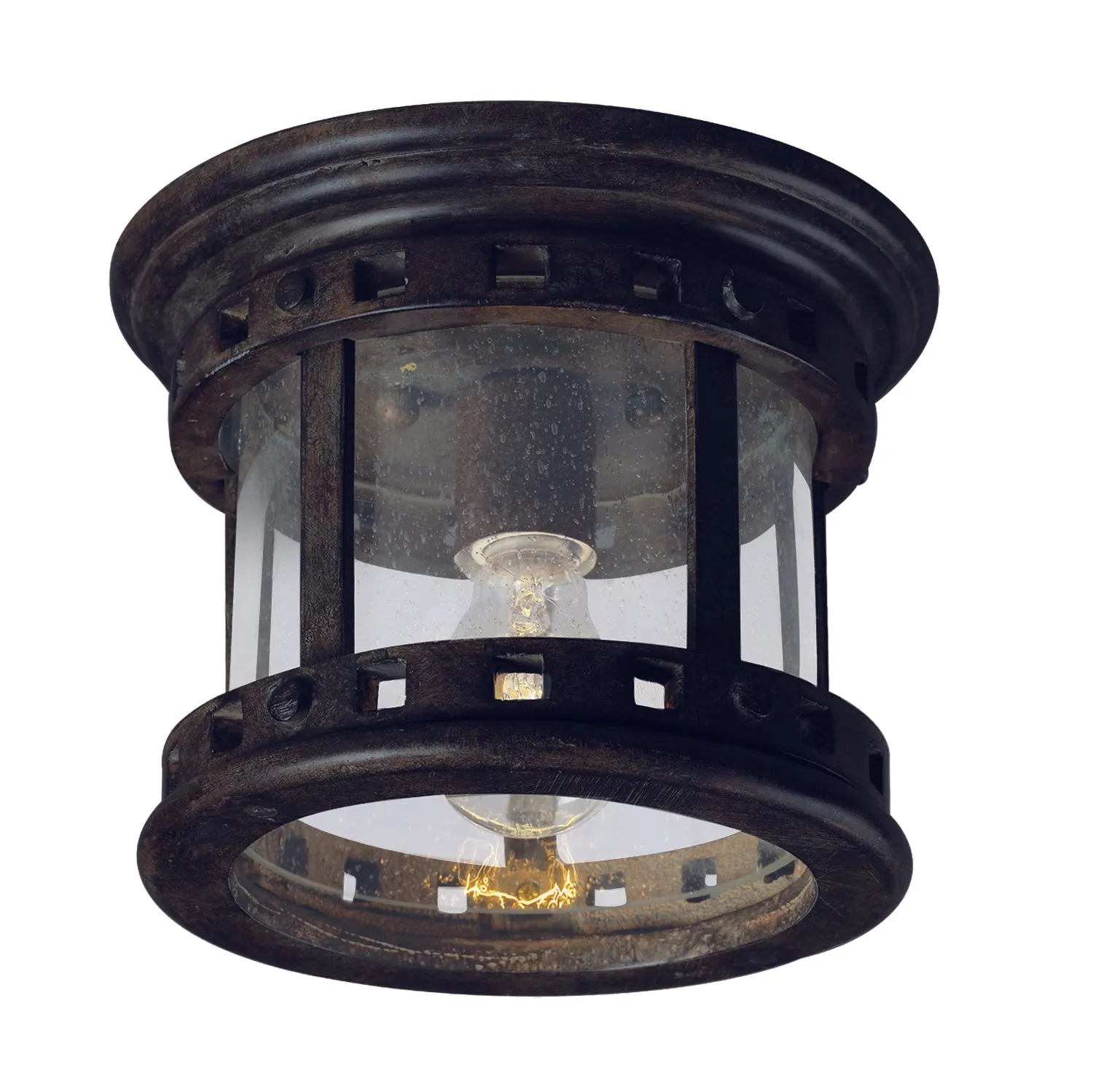 Santa Barbara Cast 1-Light Outdoor Ceiling Mount