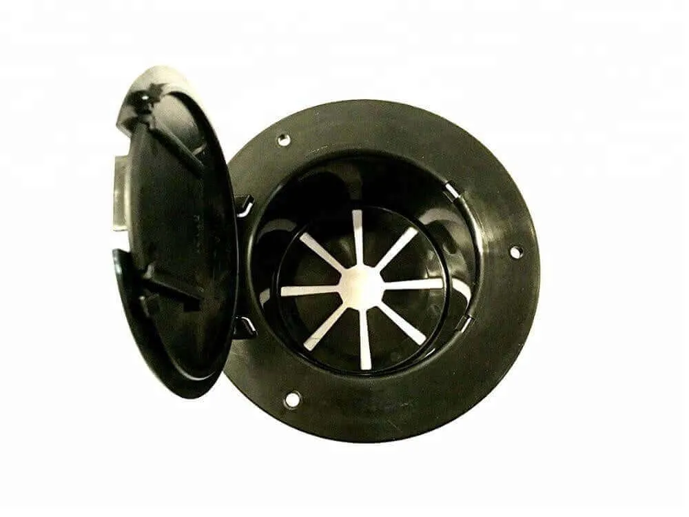 SEAFLO Round Cable Hatch - Black