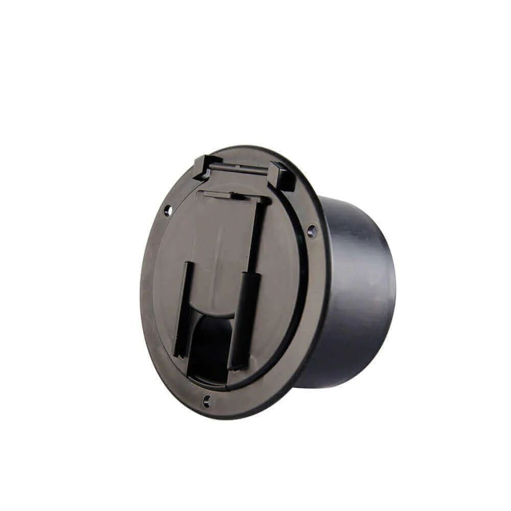 SEAFLO Round Cable Hatch - Black