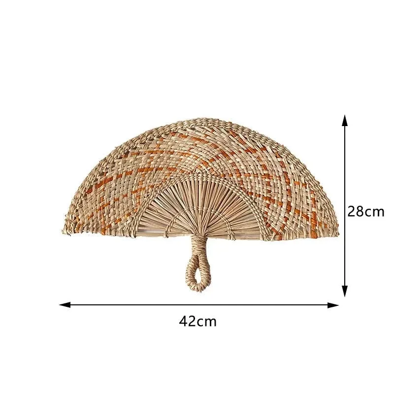 Seagrass Fan African Woven Straw Sea Grass Wall Hanging