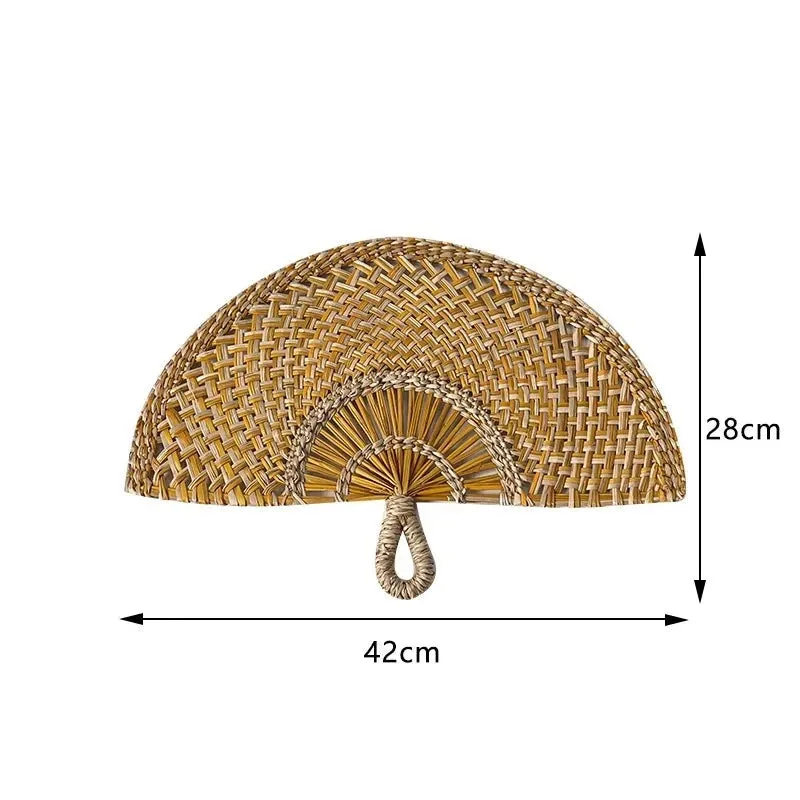 Seagrass Fan African Woven Straw Sea Grass Wall Hanging