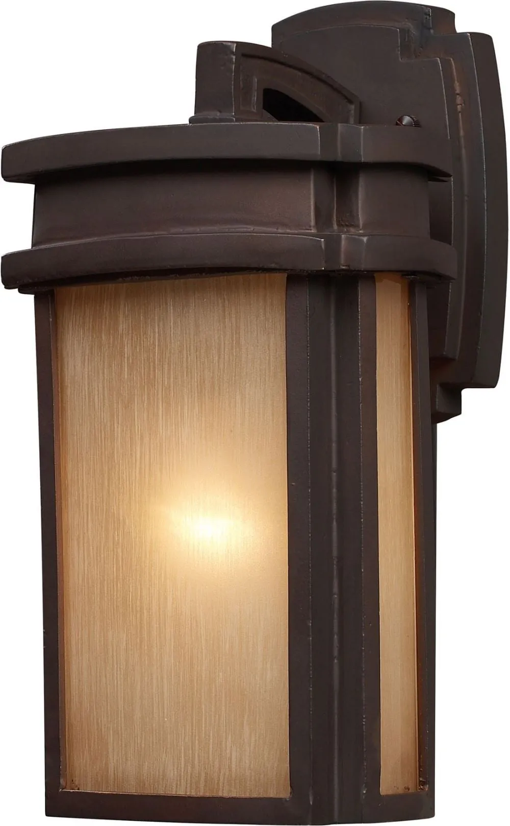 Sedona 1 Light Outdoor Wall Sconce In Clay Bronze