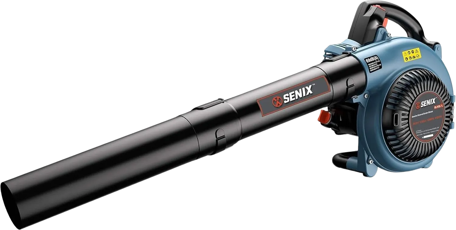 Senix BL4QL-L Handheld Leaf Blower 26.5cc 4-Cycle Gas Powered 410 CFM/125 MPH New