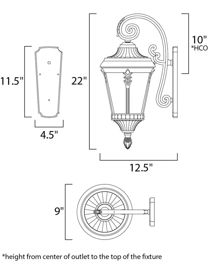 Sentry Outdoor Wall Sconce