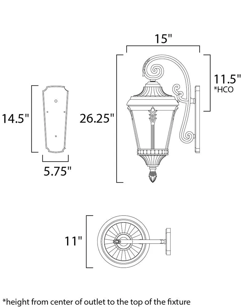 Sentry Outdoor Wall Sconce