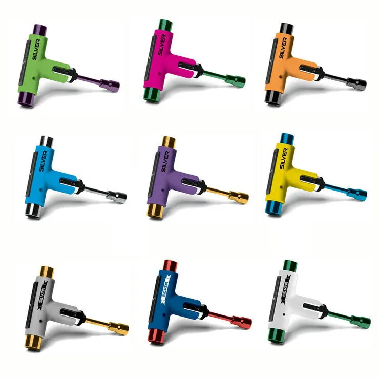 Silver Ratchet Skate Tool - Multiple Colors