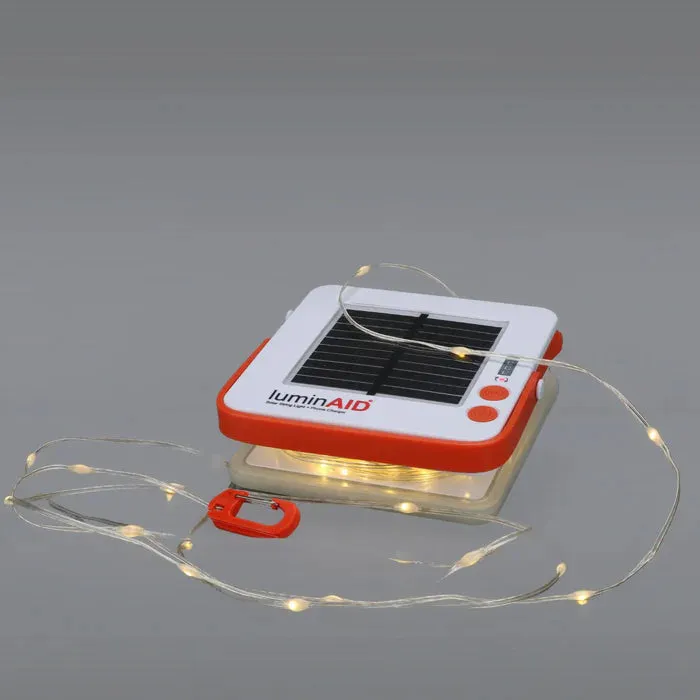 Solar String Light with Phone Charger