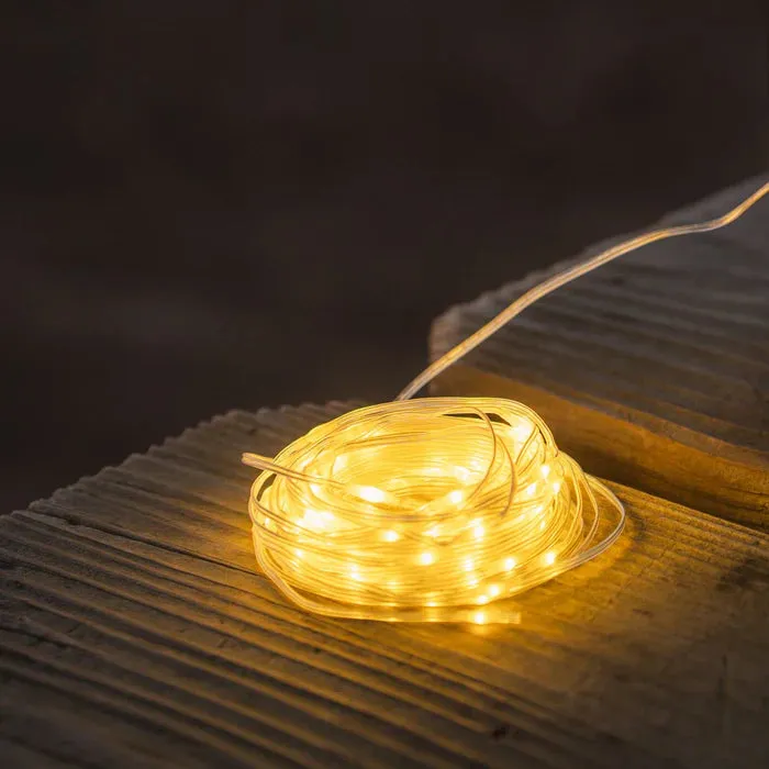 Solar String Light with Phone Charger