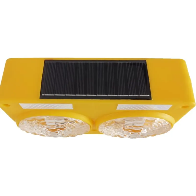 Solar Warning Flash Light for Barricades,Traffic Cones and Posts