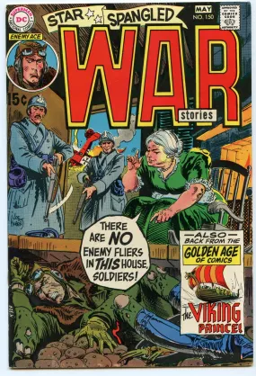 Star Spangled War Stories 150 (May 1970) FI  (6.5)