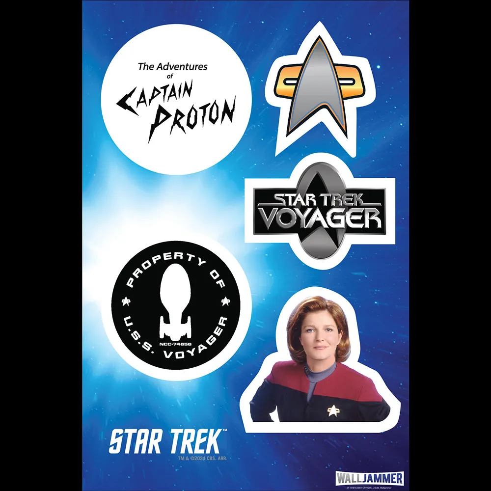 Star Trek: Voyager Wall Sticker Sheet