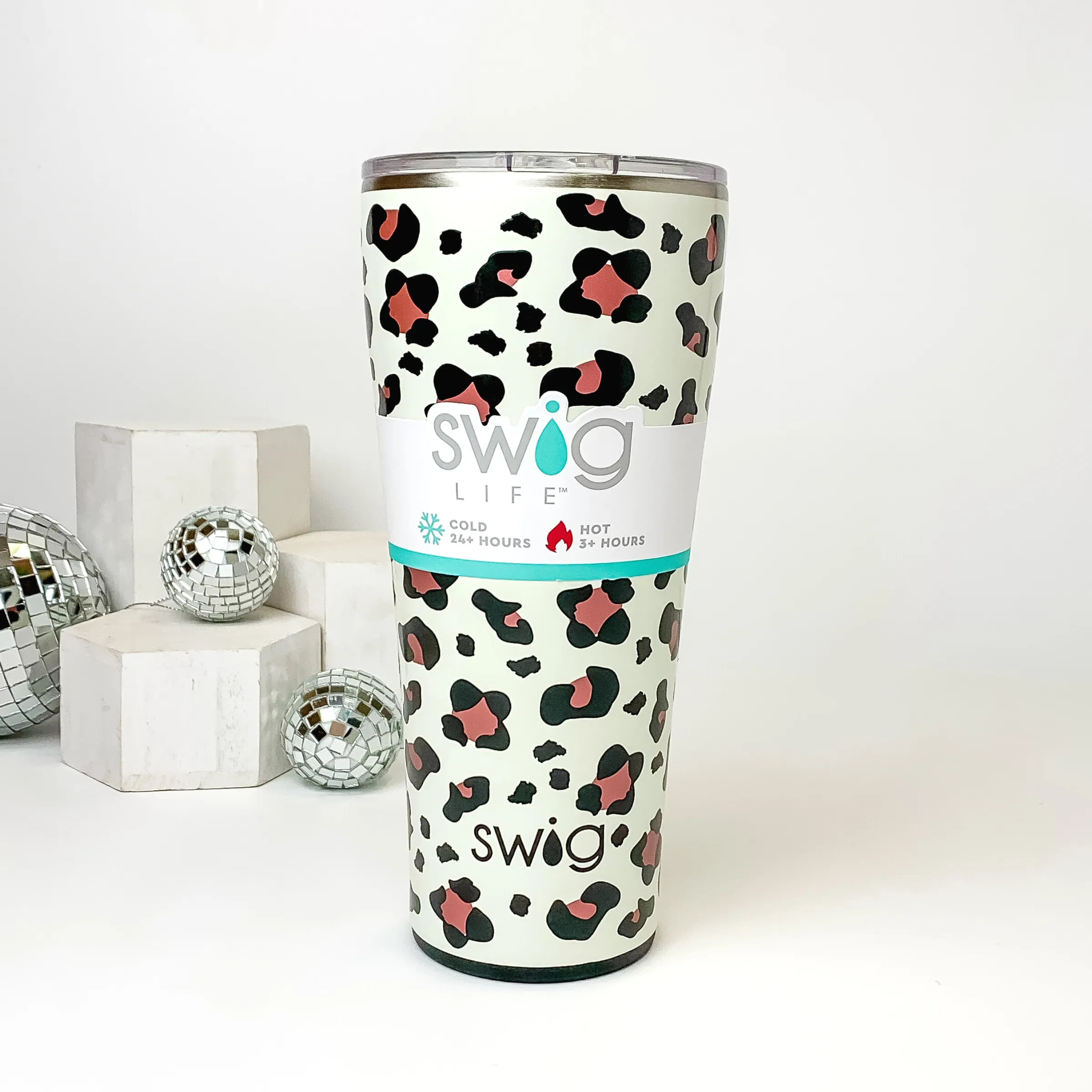 Swig | Luxy Leopard Print 32 oz Tumbler