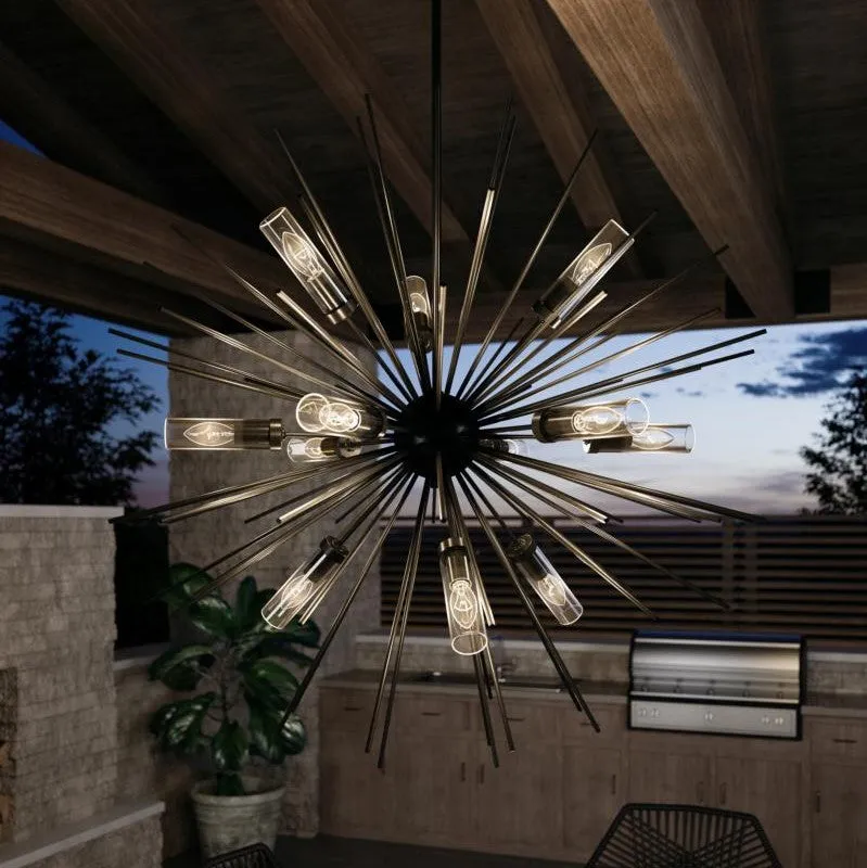 The Hilo  Outdoor Chandelier