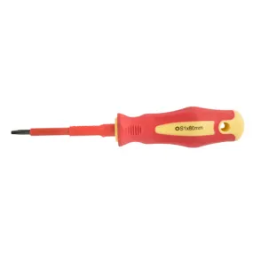 TORK CRAFT SCREWDRIVER INSULATED SQUARE NO 1X80MM TC16074