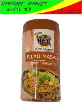 Tropical Heat Pilau Masala Spice Seasoning