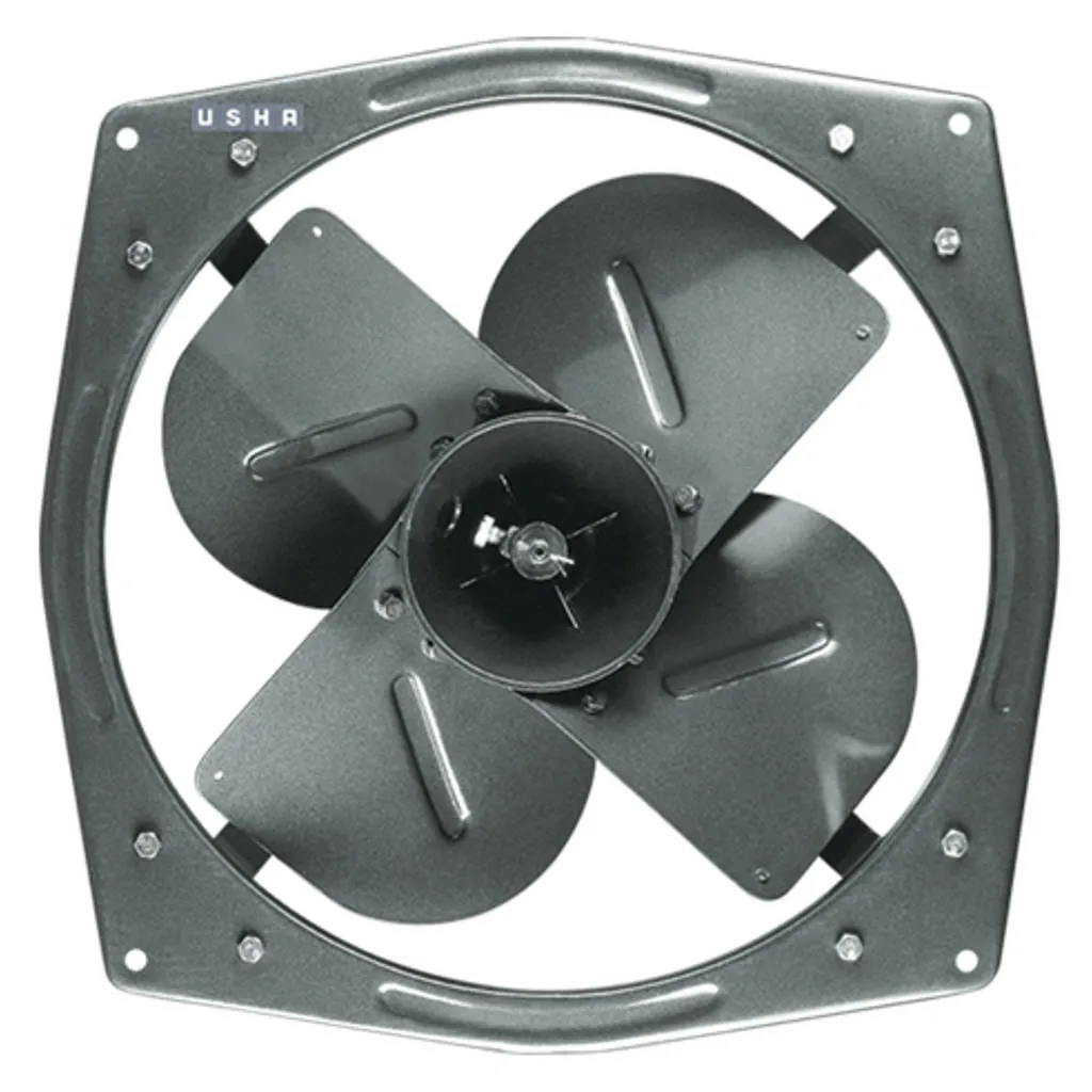 Usha Turbo Heavy Duty Single Phase Exhaust Fan 380mm Grey