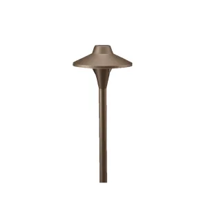 Vista Outdoor Lighting - PR-6507-Z-2.5-W-T3 - 6507 2.5 Watt Architectural Bronze Path Light with Ground Spike