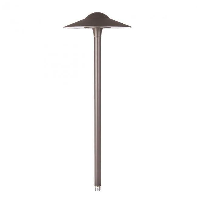 WAC Lighting 6051-30BZ Bronze Canopy Path Light, 3000K