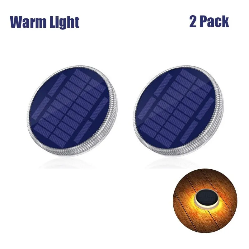 Waterproof Solar LED Deck Step Light