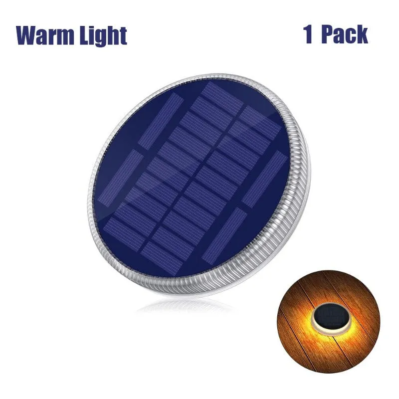 Waterproof Solar LED Deck Step Light