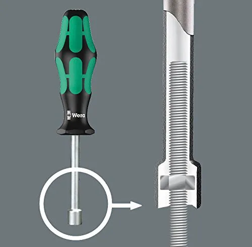 Wera Kraftform 029506 7/16"AF 395 HO Nut Spinner (Hollow Shaft)