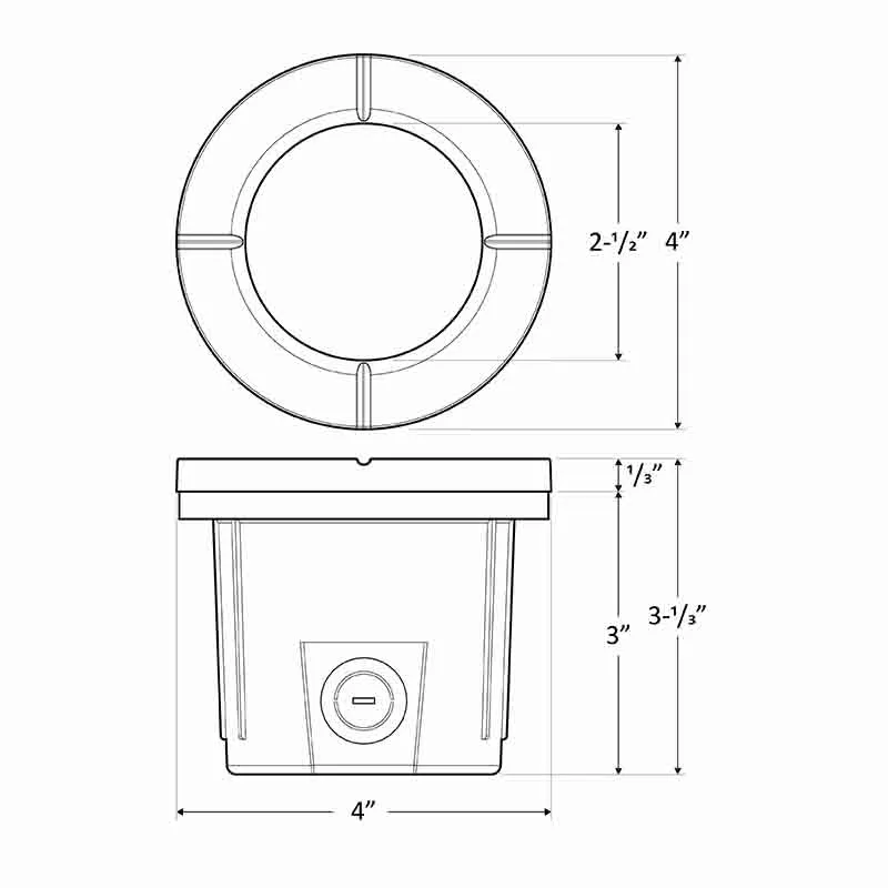 Westgate WLL-105 6W LED Well/Path Light