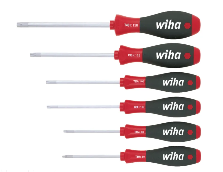 Wiha SoftFinish® TORX® Screwdriver Set 6pcs