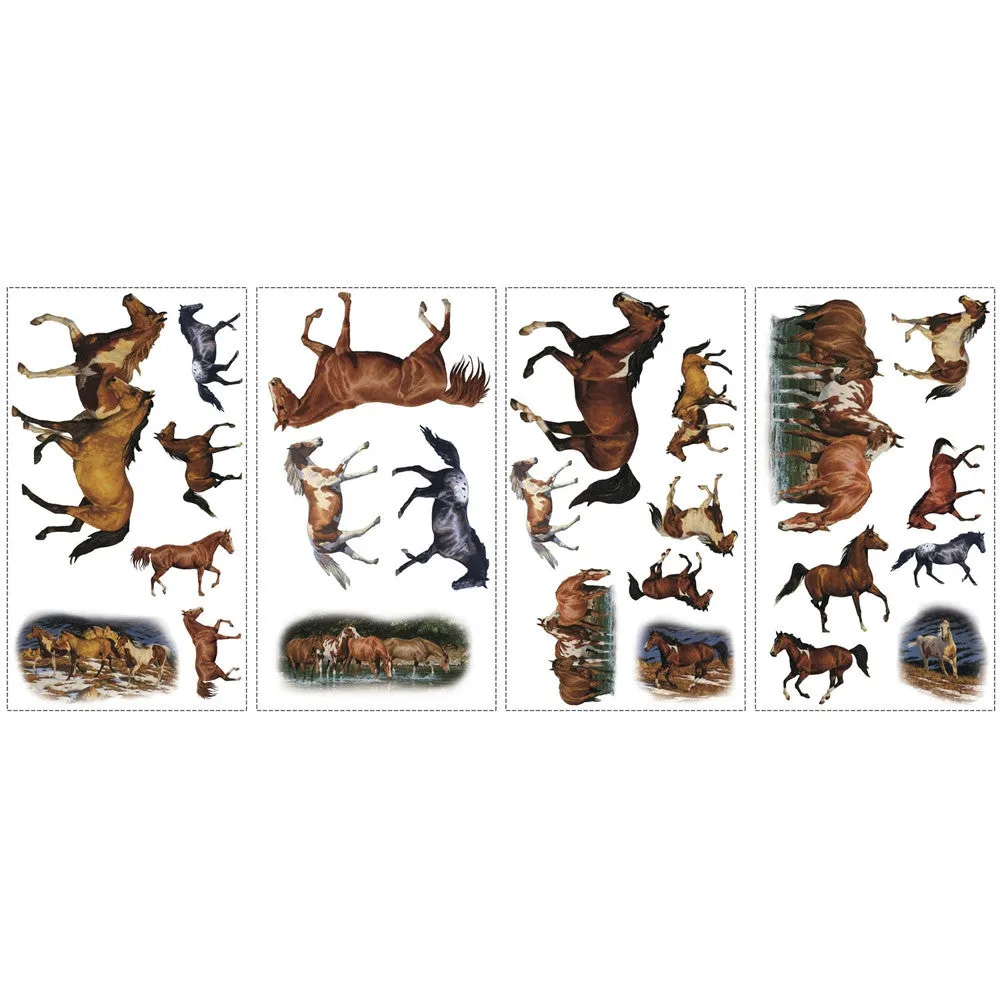 Wild Horses Wall Decals