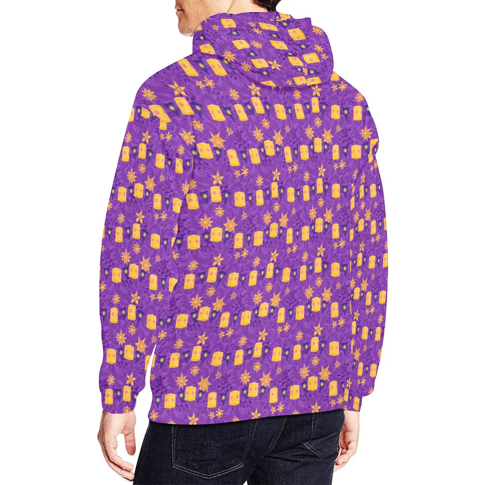 Yellow Lanterns Hoodie for Men