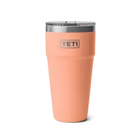 Yeti Rambler 30oz/877ml Stackable Cup with Magslider Lid - Lowcountry Peach